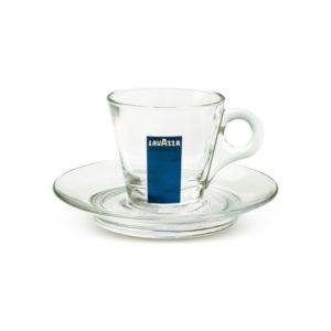 UNTERTELLER für Tasse Espresso Glas Design: LAVAZZA (02003)