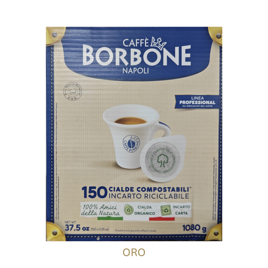 BORBONE Oro Kaffee Pads Ø: 44mm 150 Stk (44BBLU150N)