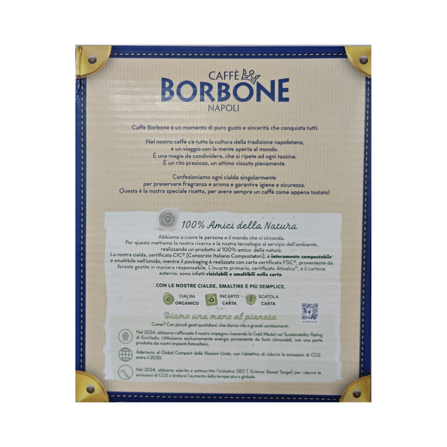 BORBONE Oro Kaffee Pads Ø: 44mm 150 Stk (44BBLU150N)