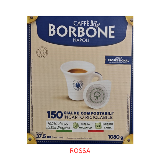 Borbone Rossa Pads Ø: 44mm 150 Stk (44BRED150N)