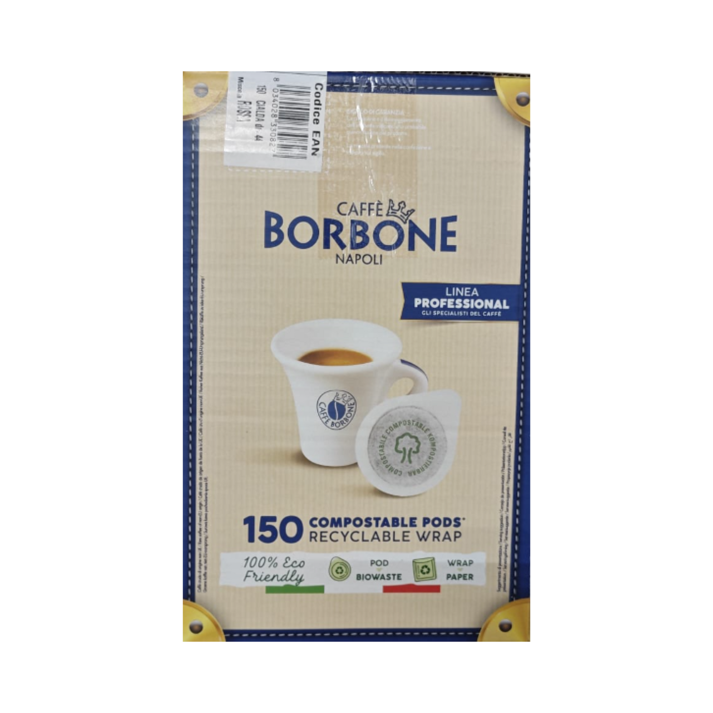 Pastiglie Borbone senza caffeina (deca) Ø: 44mm 150 pezzi
