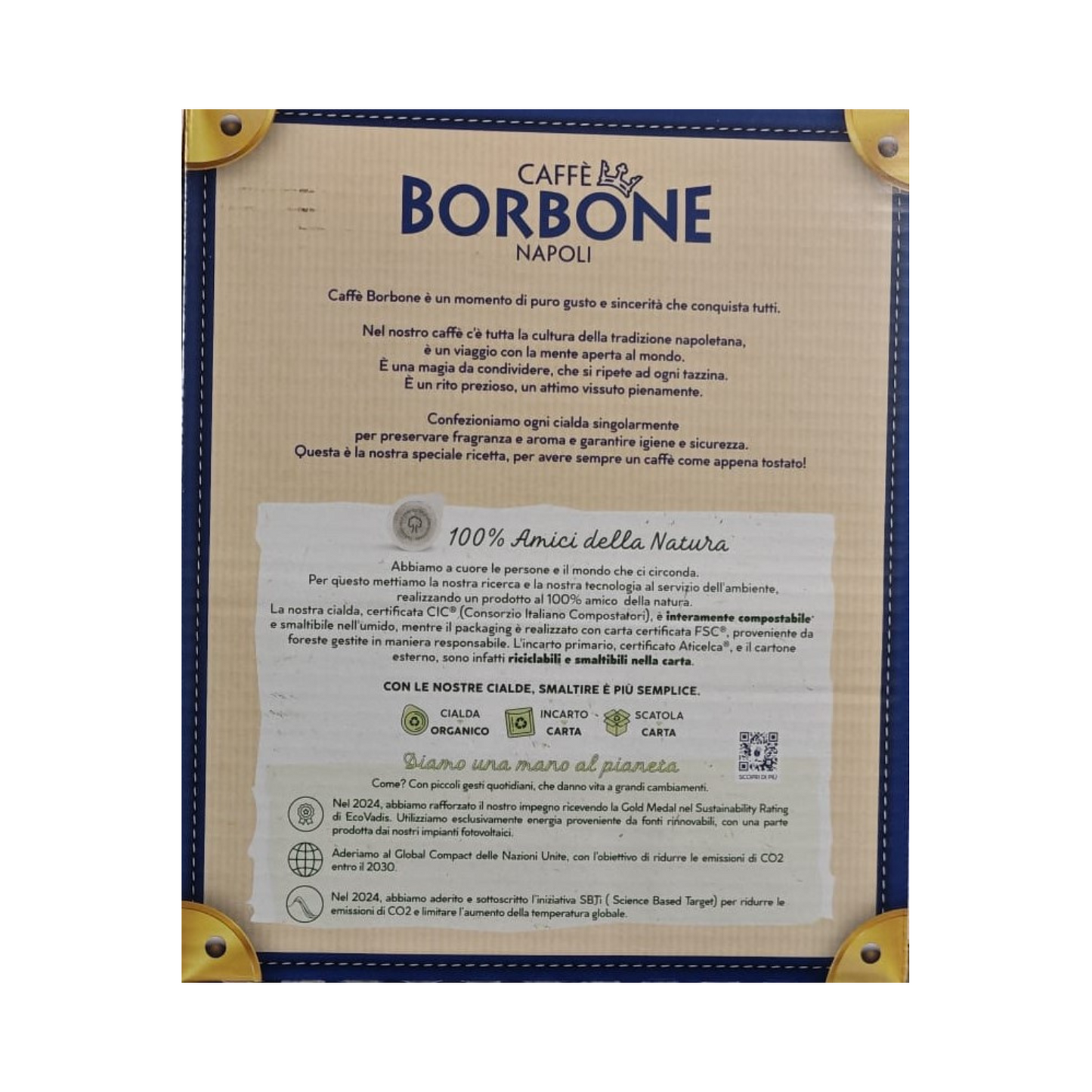 Borbone Rossa Pads Ø: 44mm 150 Stk (44BRED150N)