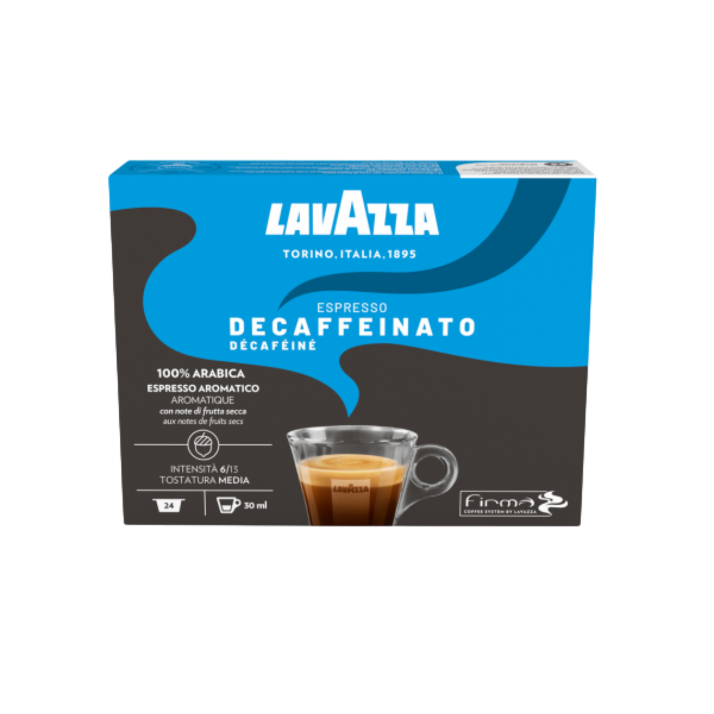 Lavazza Decaf – 100 % Arabica Kapseln koffeinfrei 24 Kapseln LAVAZZA Firma (9503)