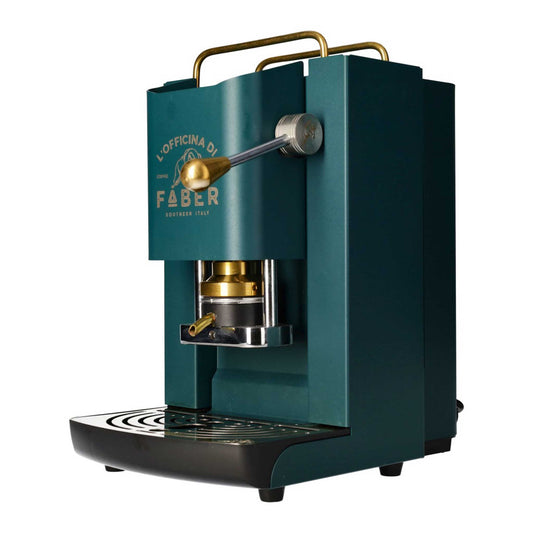 Faber pro de luxe British Green Pads Kaffeemaschine