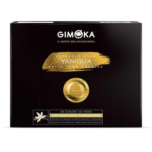 GIMOKA Caffè Vanille Pads für Nespresso® Professional System