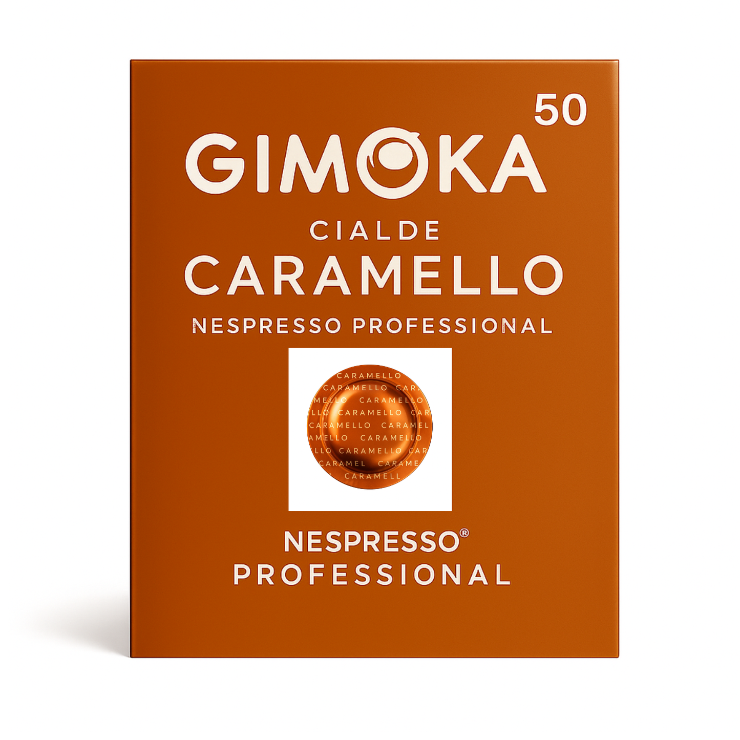 GIMOKA Caffè Caramell0 Pads für Nespresso® Professional System