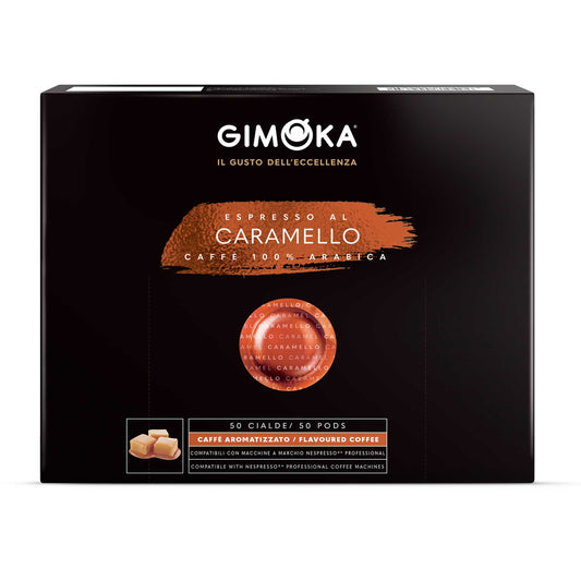 GIMOKA Caffè Caramell0 Pads für Nespresso® Professional System
