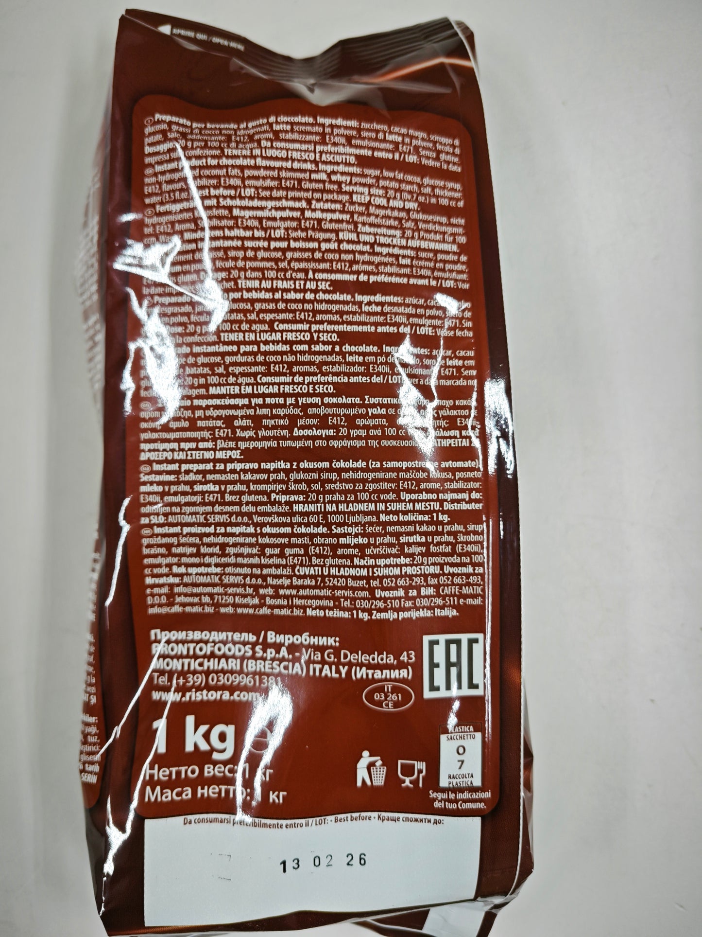 CIOCCOLATO in polvere 1KG (117CI)