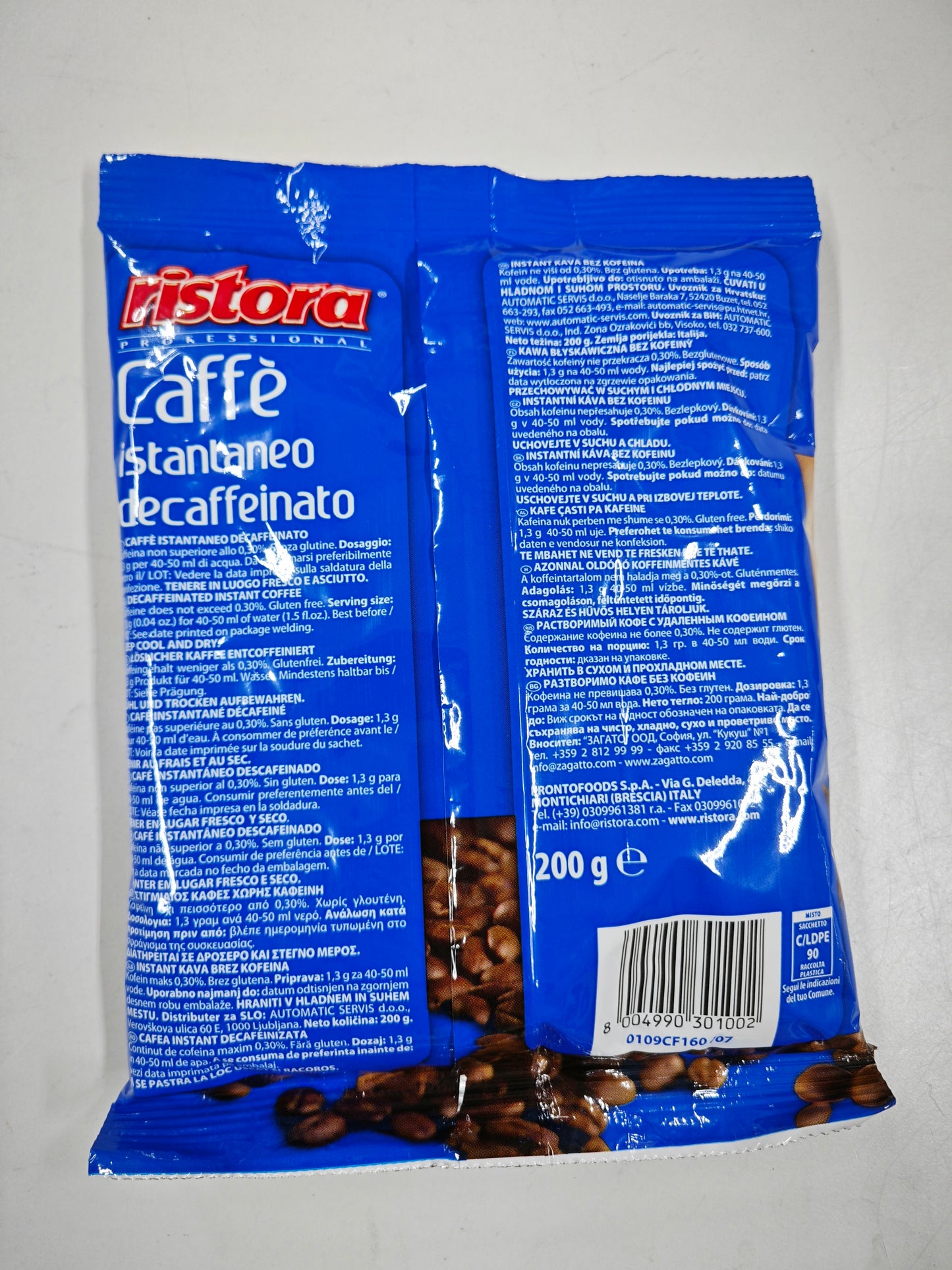KAFFEEPULVER Koffeinfrei Instant Ristora 200g (3103)
