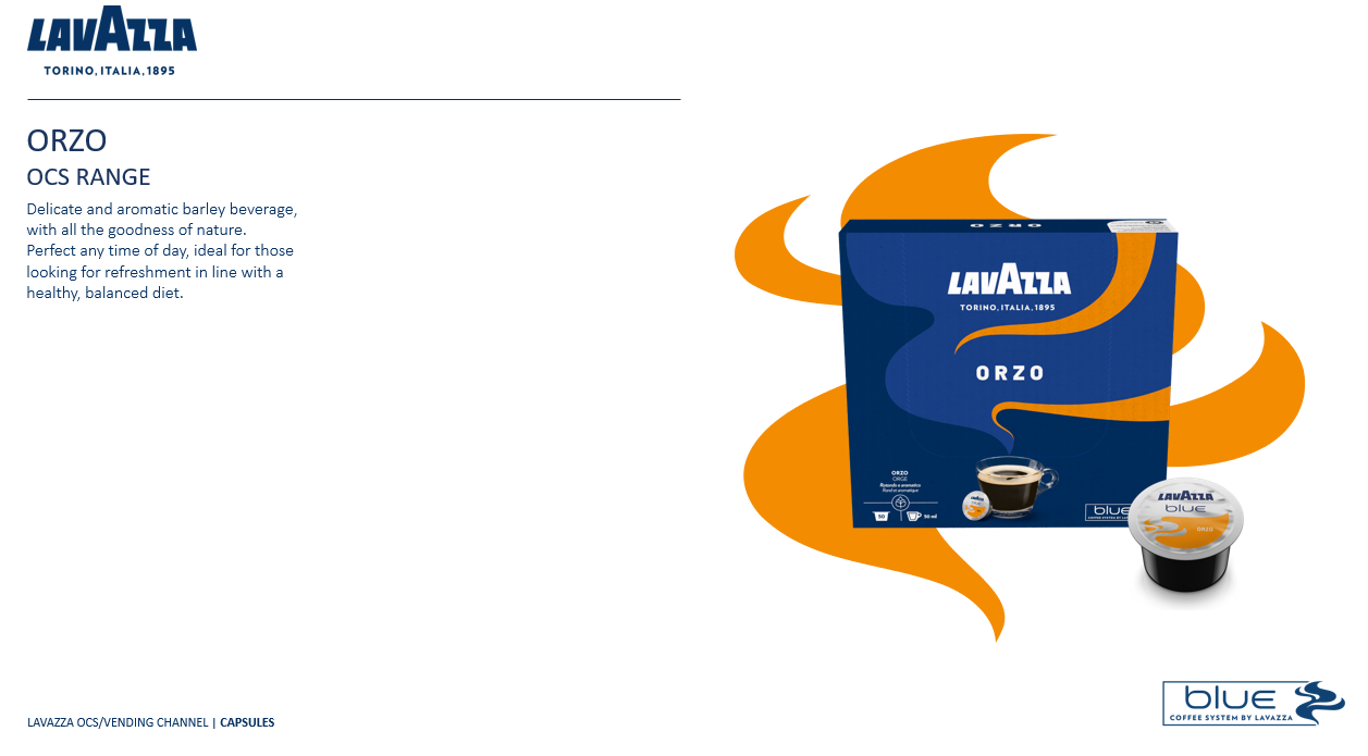 ORGE (ORZO) LAVAZZA BLEU 50 gélules (813)