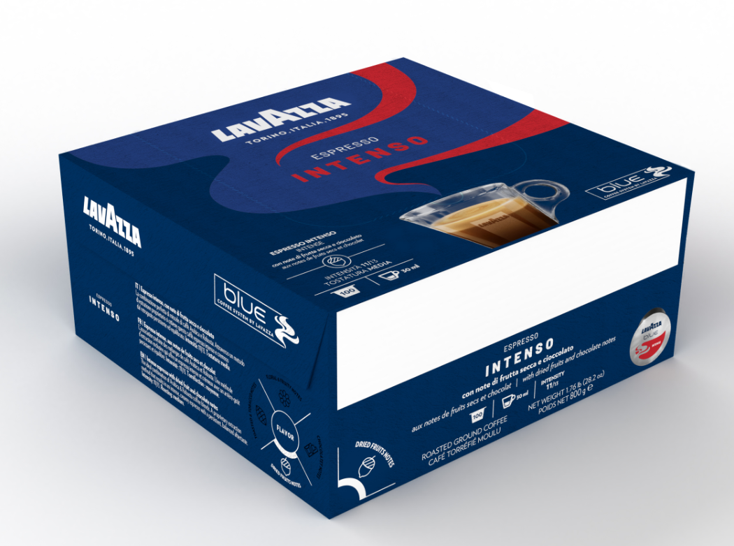 ESPRESSO Intenso LAVAZZA BLEU 100 gélules (940)