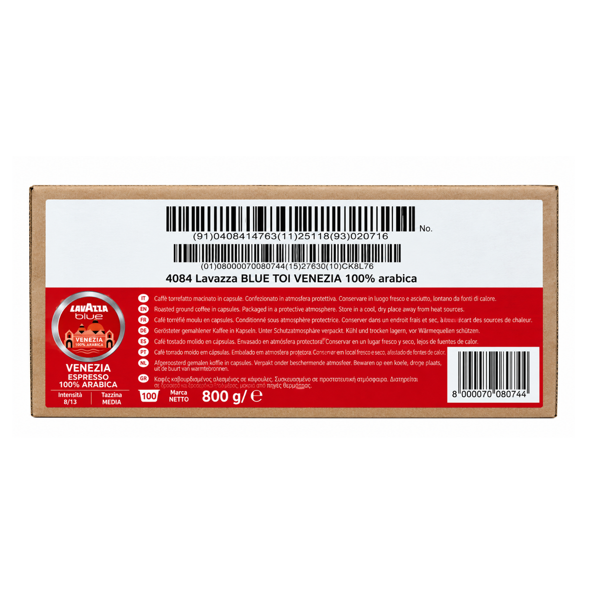 Lavazza BLUE Tales of Venezia – 100 % Arabica Espresso (BL4084)