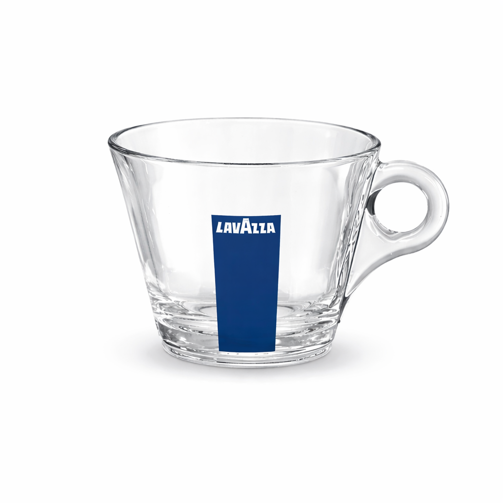LAVAZZA Kaffee Tasse aus Glas (02004) – Prima Tazza
