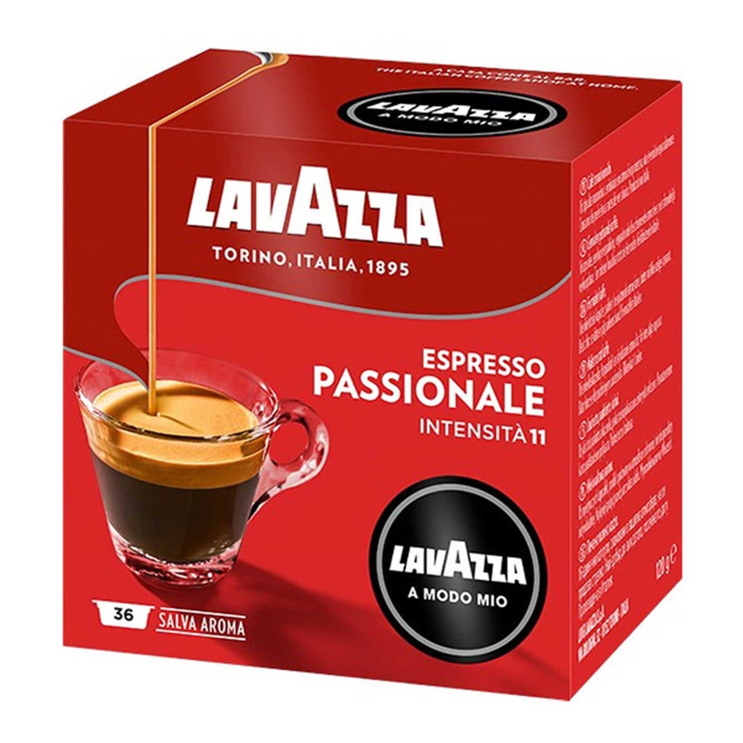 ESPRESSO Passionale 36 capsule LAVAZZA A Modo Mio (8715)