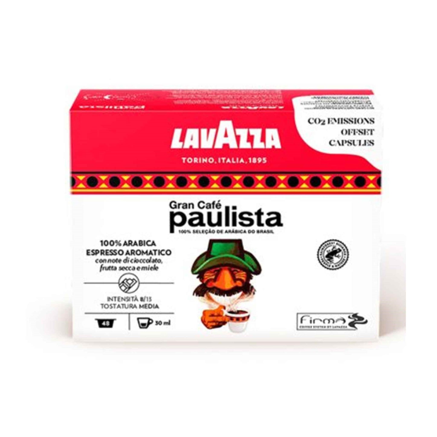 Gran Kaffee Paulista Lavazza Firma 48 Kapseln (7878)