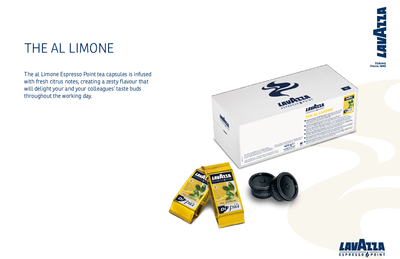 ZITRONENTEE LAVAZZA Espresso-Point 50 Kapseln (303)