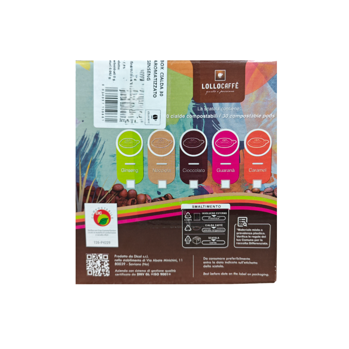 Lollo Pads Gingseng Ø: 44mm 30 Stk.(LOLCIAGIN30)