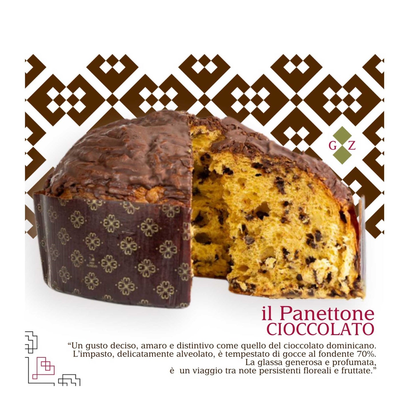 Panettone au Cioccolato ''Le Mille Voglie'' (500g)