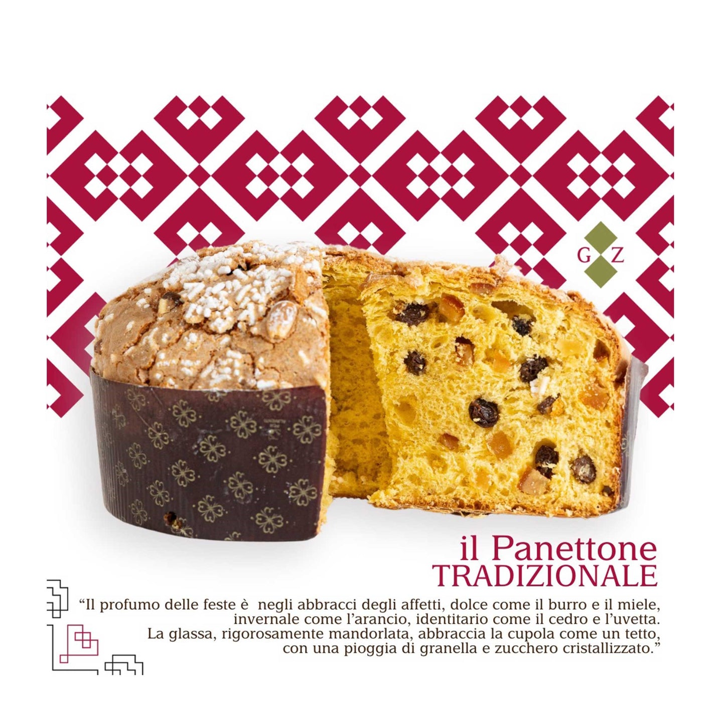 Panettone Tradizionale ''Le Mile Voglie'' (500g) 09250
