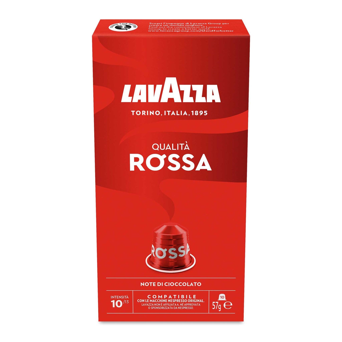 ESPRESSO Qualità Rossa 10 Kapseln LAVAZZA Nespresso® (7004)