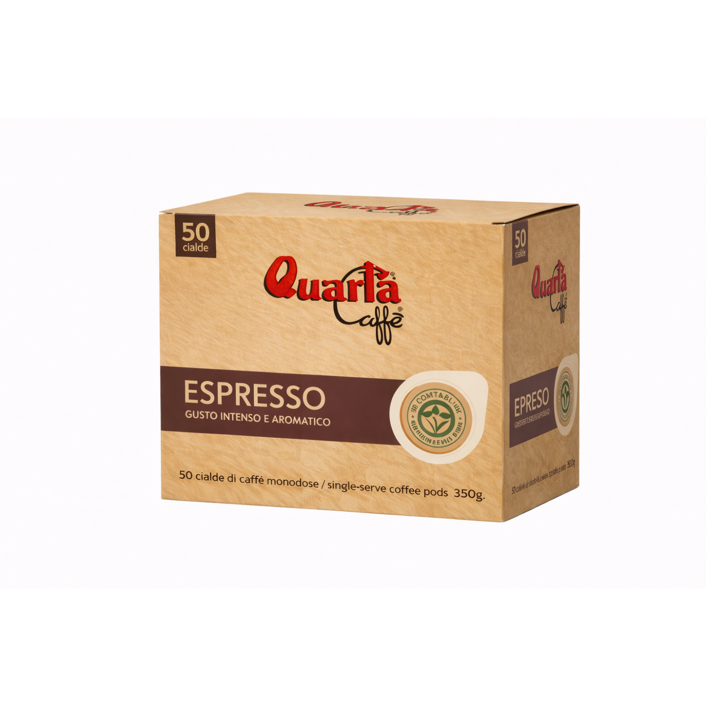 Quartà Caffè Espresso - 50 E.S.E. Kaffeepads