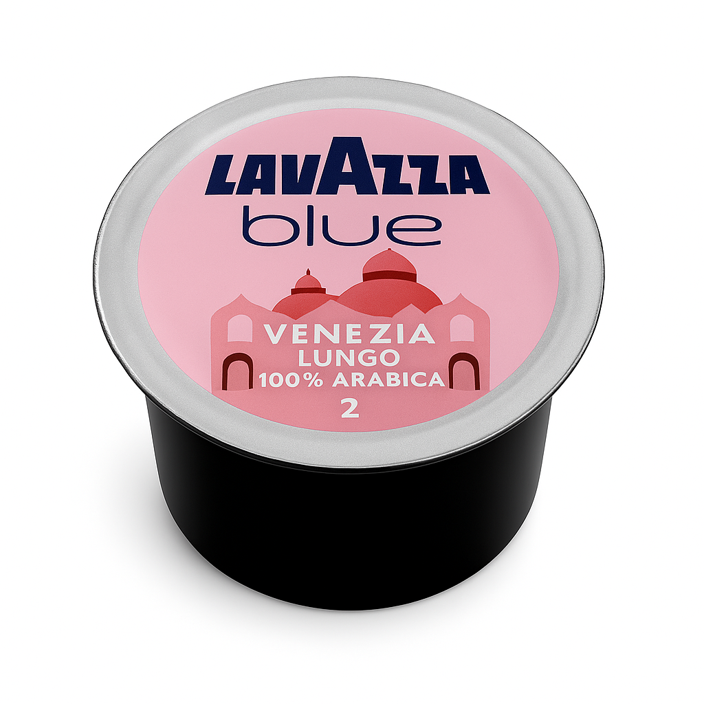 CAFFÈ Crema Lungo 100% Arabica LAVAZZA BLEU 100 capsules (970)