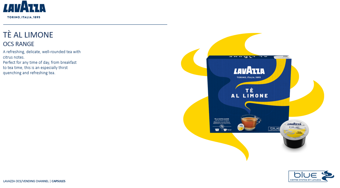 ZITRONENTEE LAVAZZA BLUE 50 Kapseln (869)