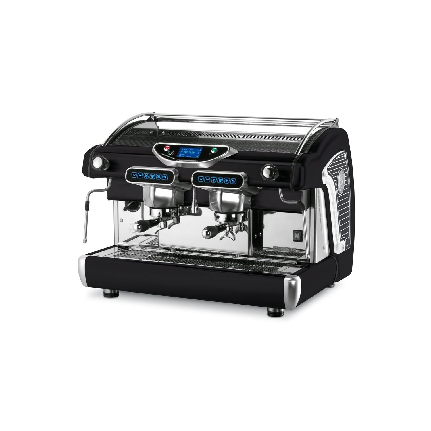 BFC-Siebträger-2 Kolben-Edelstahl-Schwarz-