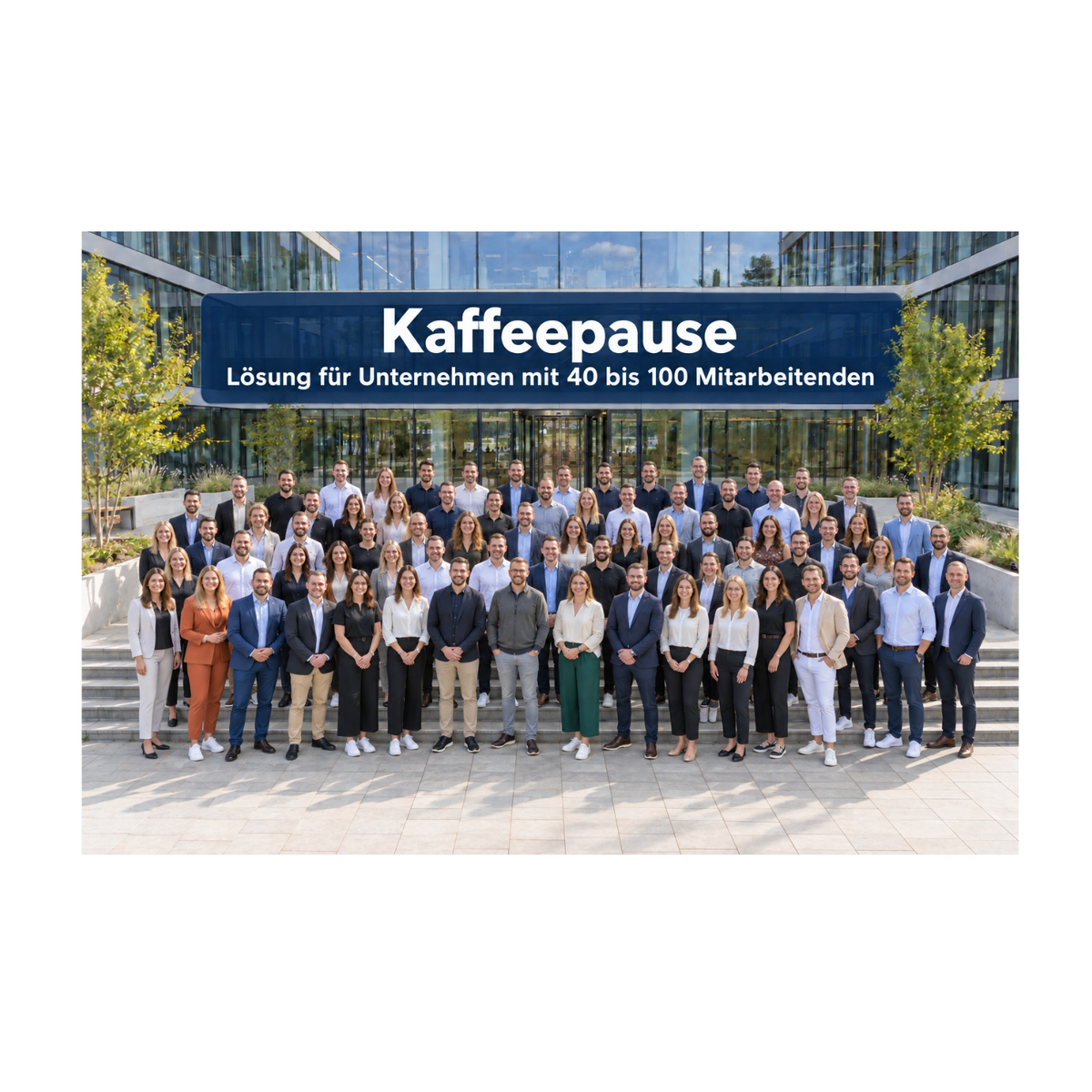 Kaffeepausen-Lösungen für Unternehmen ab 40 Personen – Voll-Operating