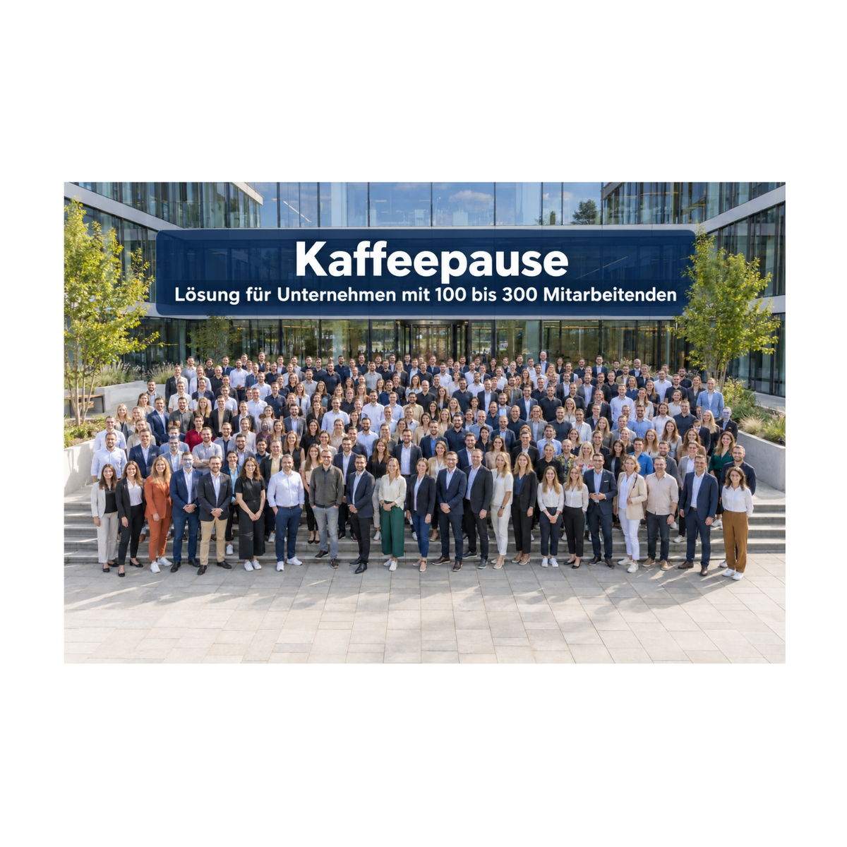 Kaffeepausen-Lösungen für Unternehmen ab 100 Personen