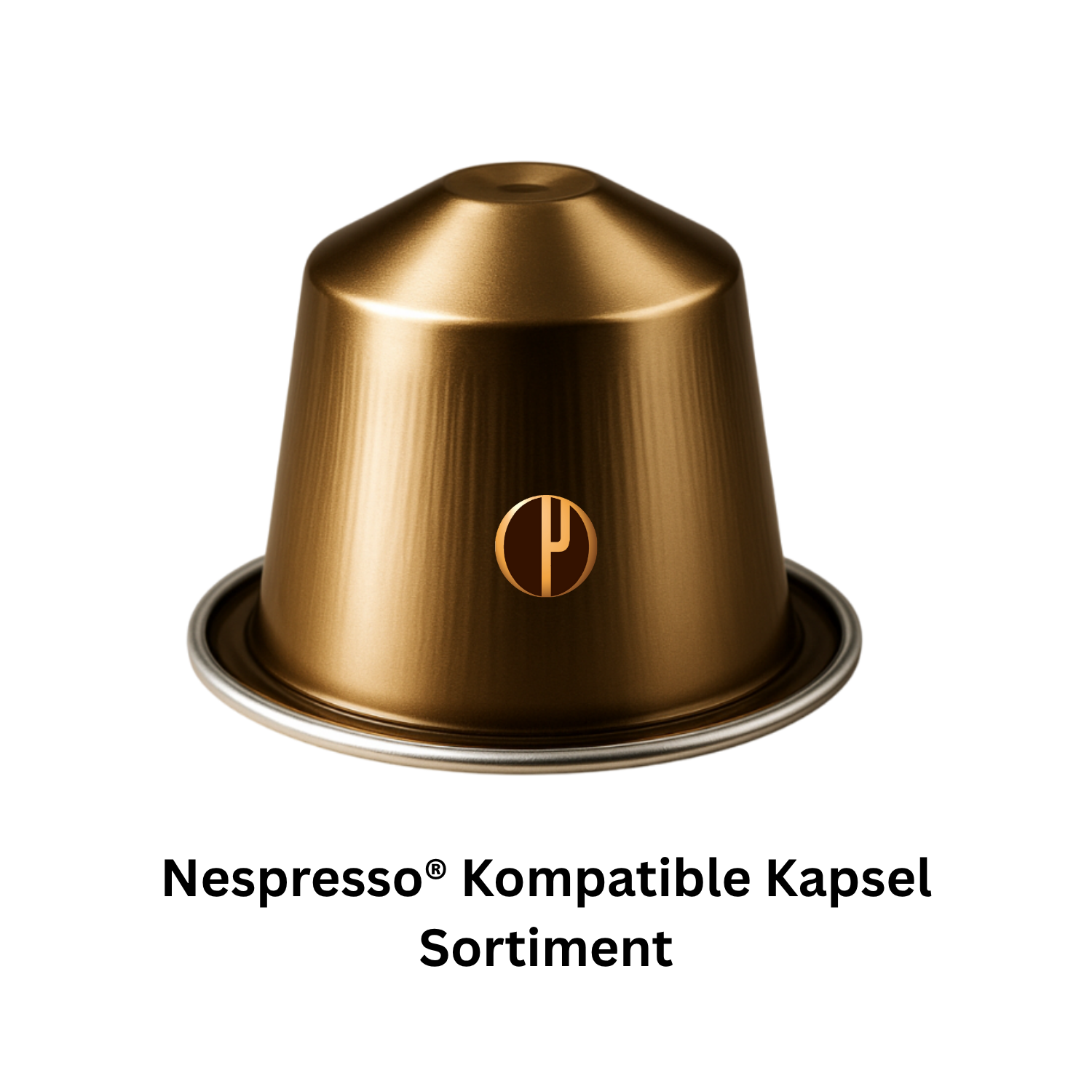 Gold-Nespresso-10Stück-Alluminium-co2-oro-Italien