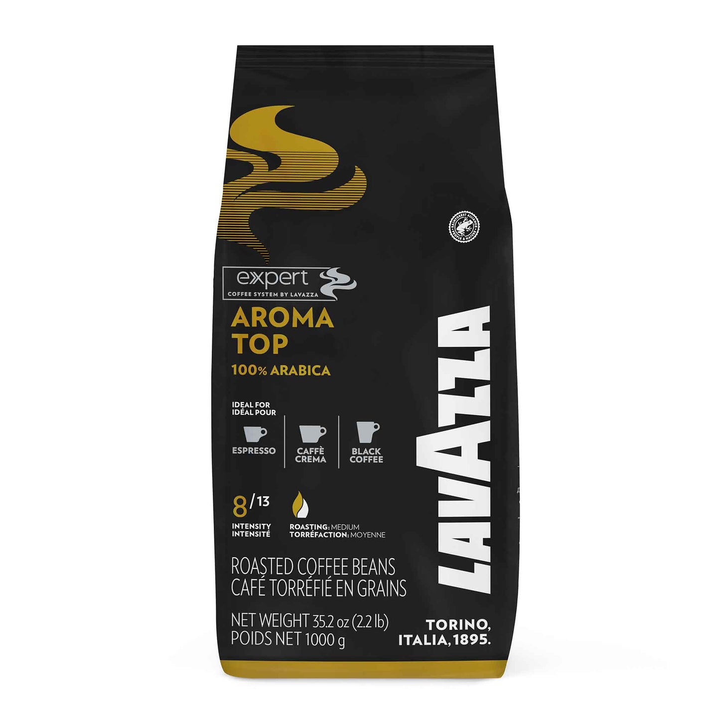 Aroma Top Expert LAVAZZA caffè in grani 1kg (02962)