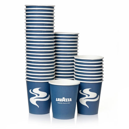 PAPPBECHER 192ml / 100Stk. (Caffè Lungo) Design: LAVAZZA (3336)