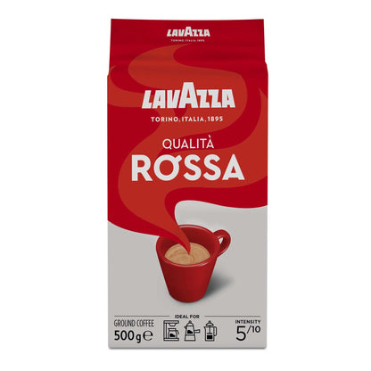 Qualità Rossa LAVAZZA Gemahlen 500g (05811)