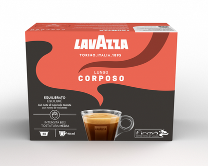 LUNGO Corposo 48 Kapseln LAVAZZA Firma (9508)