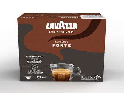 ESPRESSO Forte 48 capsules société LAVAZZA (9512)