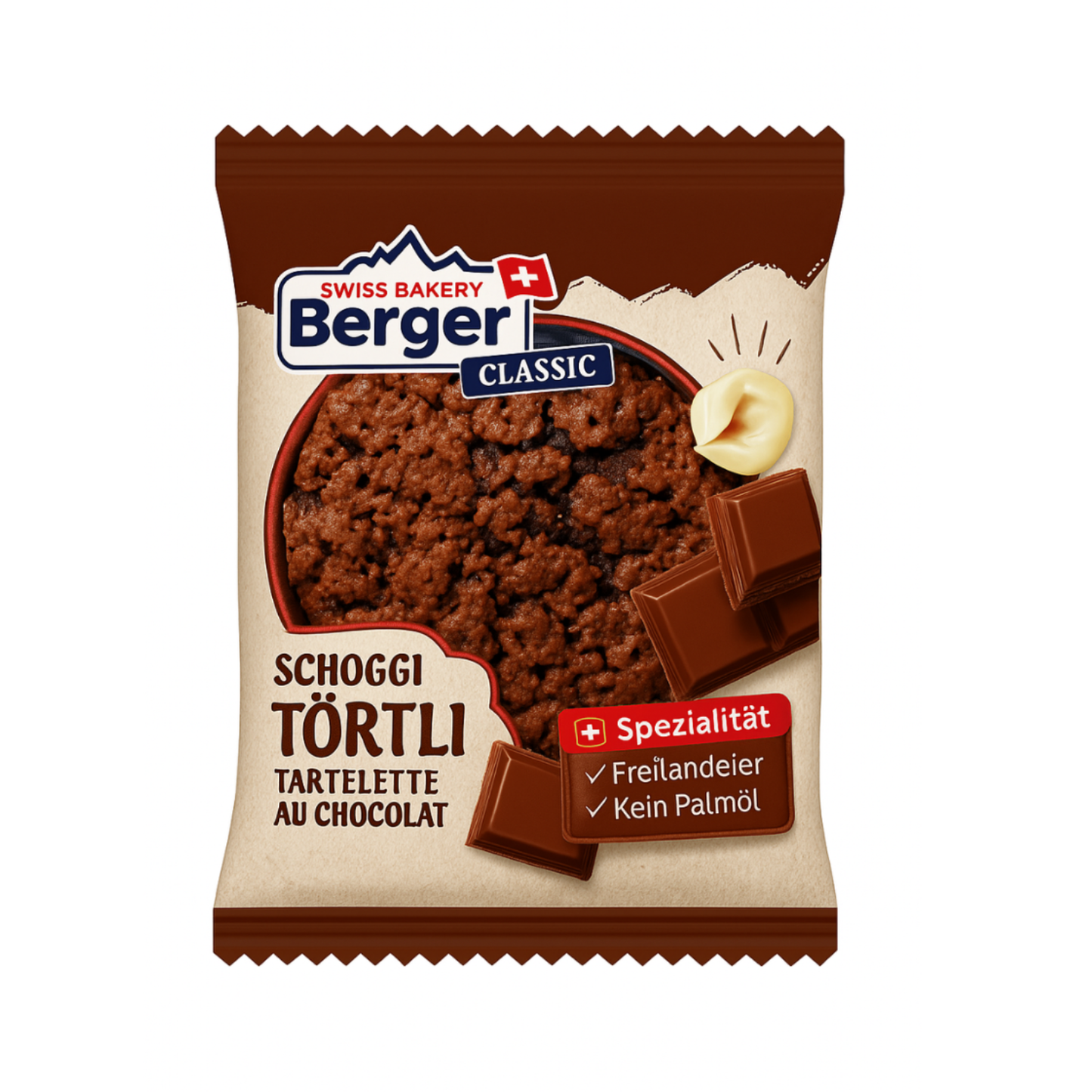 Berger Schoggitörtli 0.50g (09011)