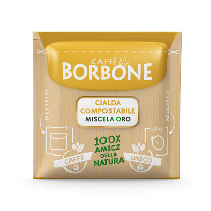BORBONE Oro Kaffee Kaffeepads Ø: 44mm 150 Stk (44BBLU150N)