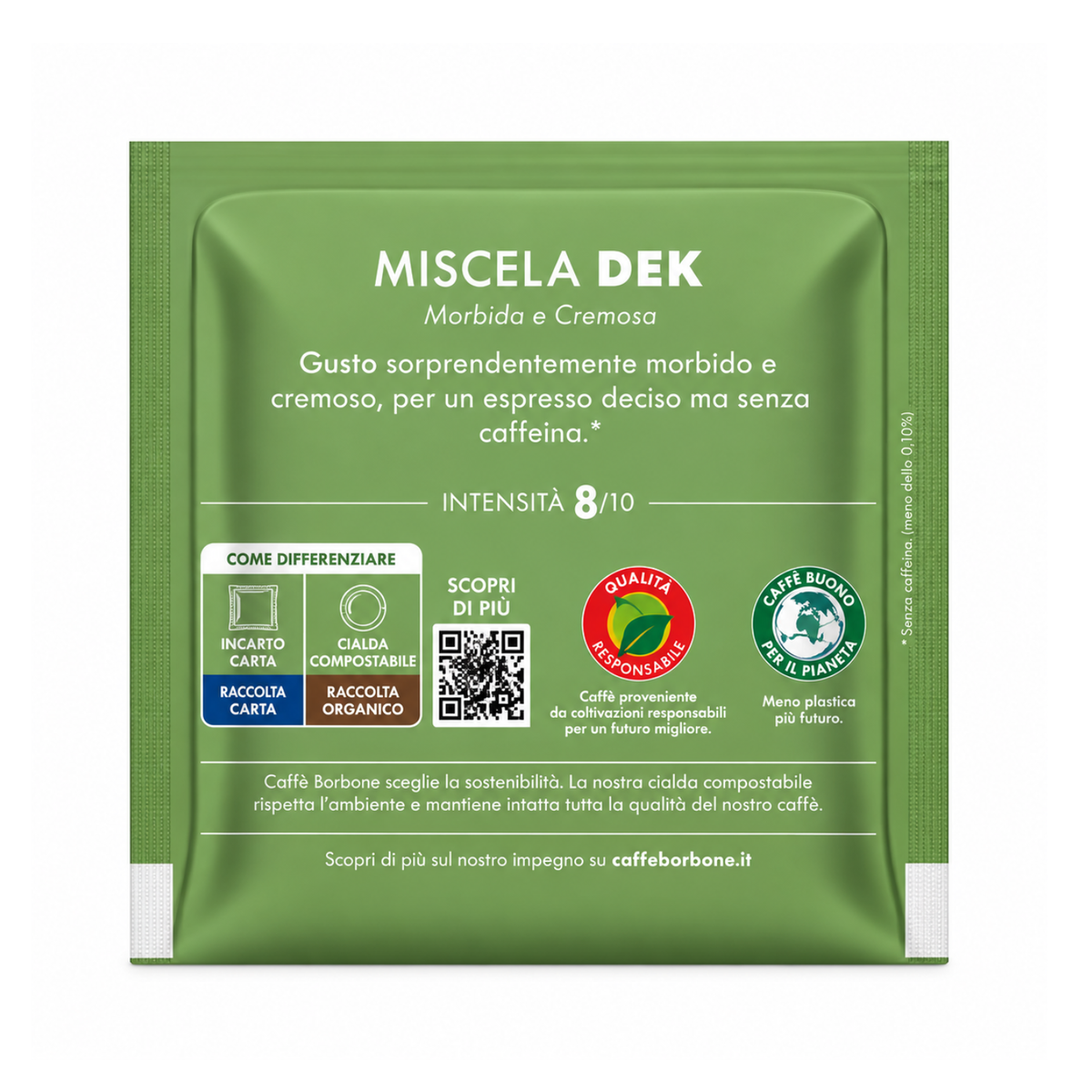 Pastiglie Borbone senza caffeina (deca) Ø: 44mm 150 pezzi