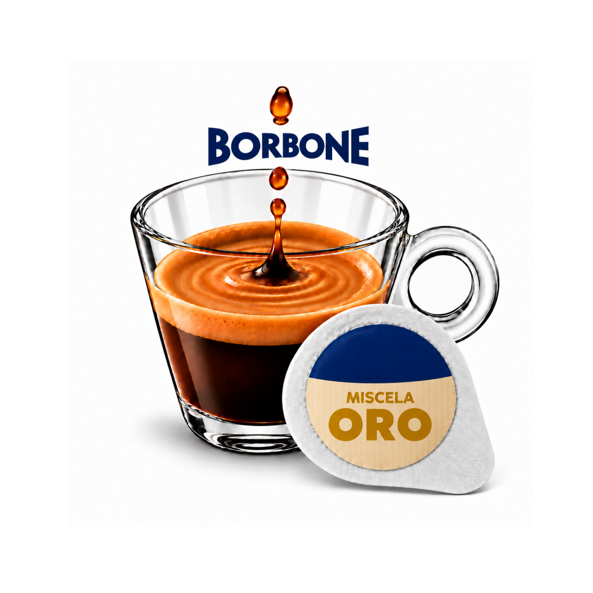 BORBONE Oro Kaffee Kaffeepads Ø: 44mm 150 Stk (BO03)