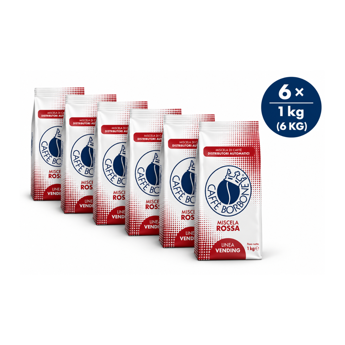 Caffè Borbone Miscela Rossa Kaffeebohnen ab 1 kg erhältlich (BO14)