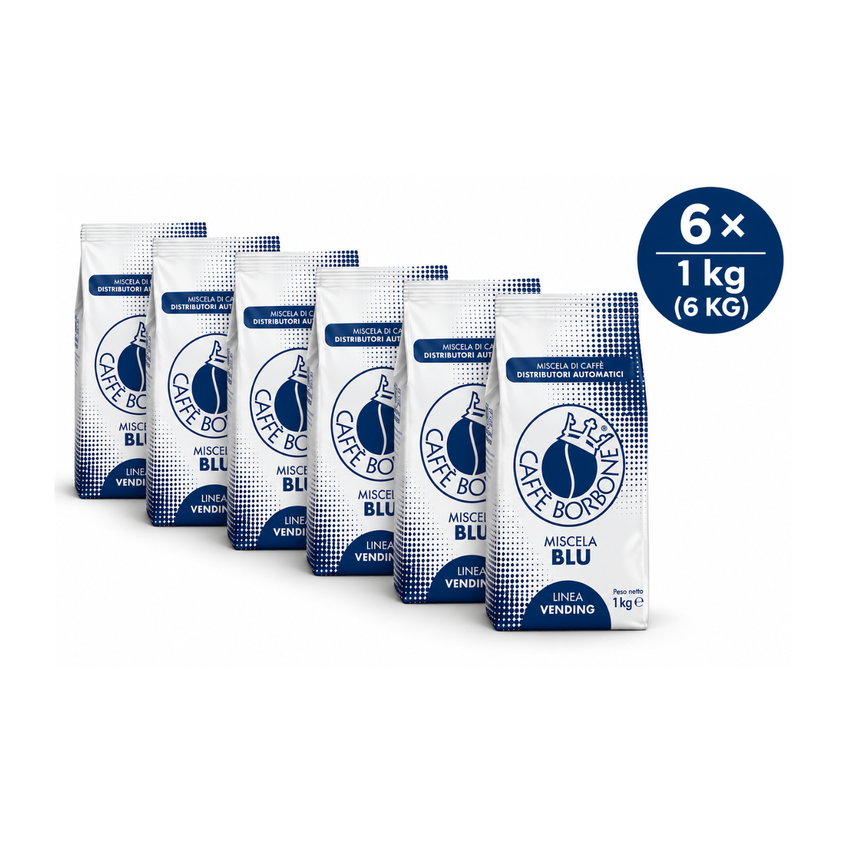 Miscela Blu BORBONE caffè in grani 1kg (GRBBLU006S)