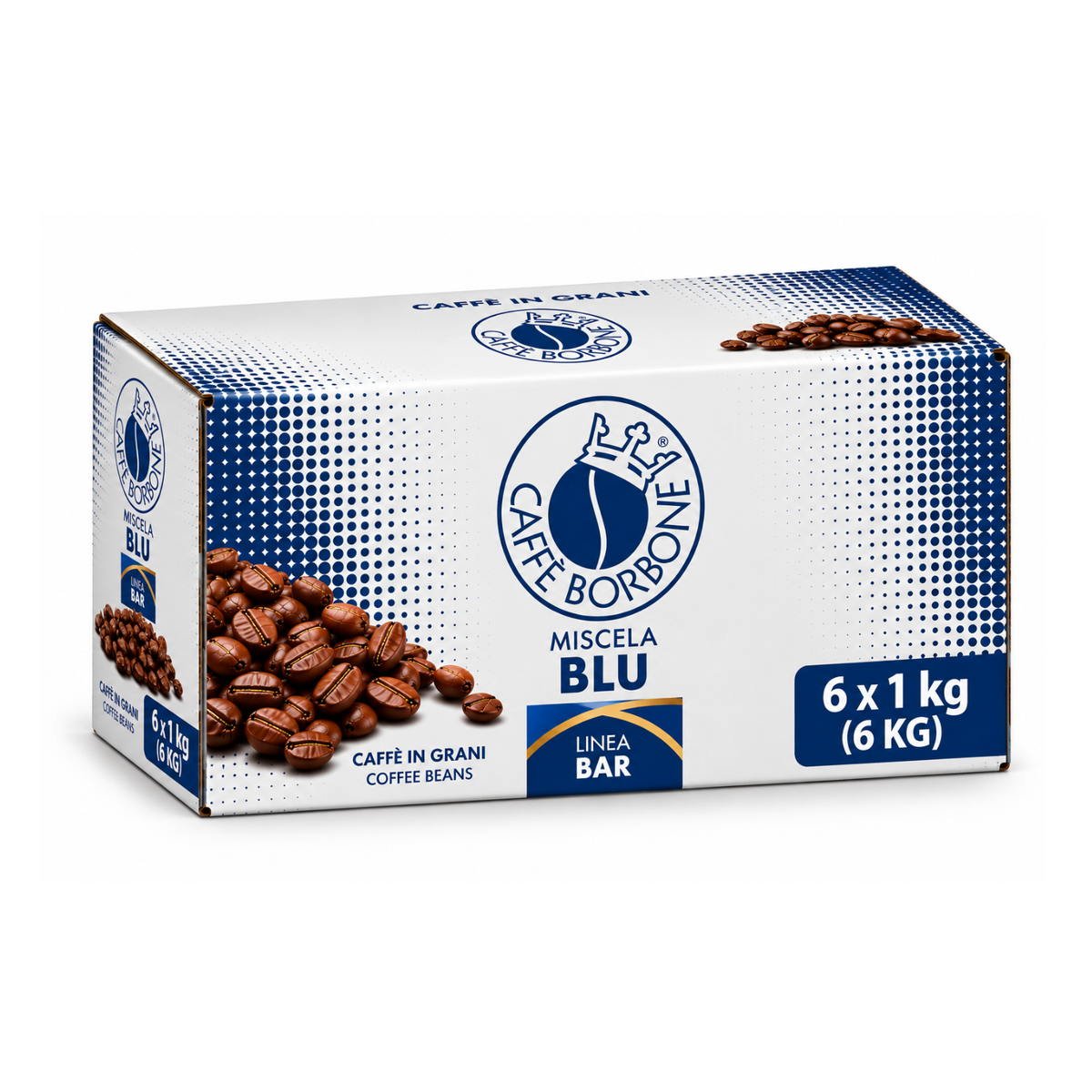 Caffè Borbone Bar Blu Kaffeebohnen ab 1 kg erhältlich