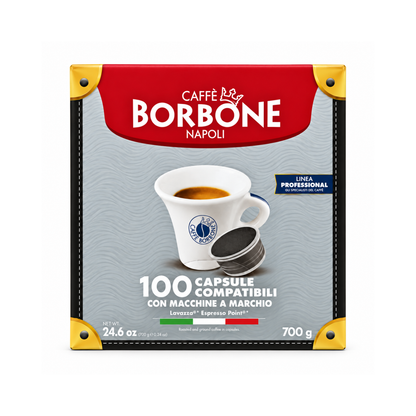 Caffè Borbone Rossa Kapseln – kompatibel mit Lavazza Espresso Point Kaffeemaschinen (BO11)