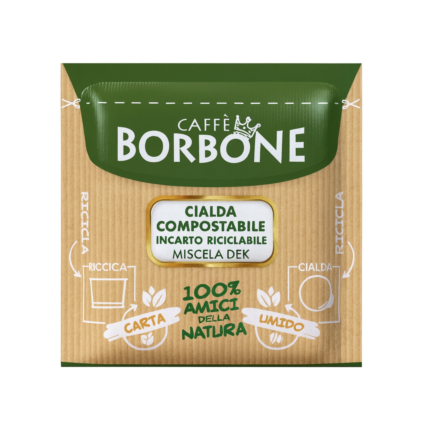 Pastiglie Borbone senza caffeina (deca) Ø: 44mm 150 pezzi