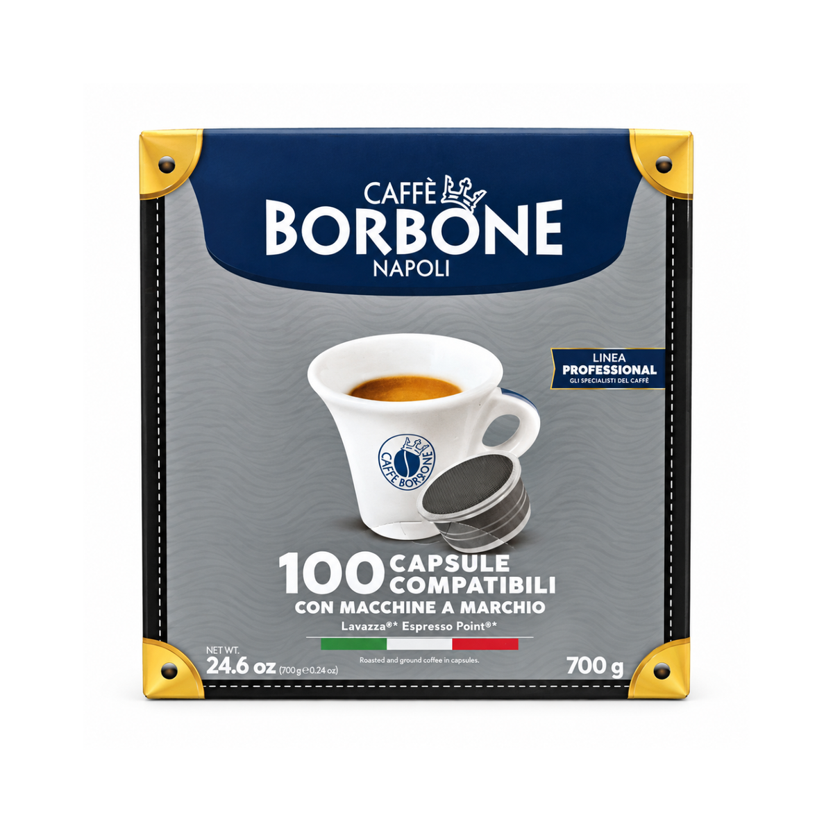 Caffè Borbone Blu Kapseln – kompatibel mit Lavazza Espresso Point Kaffeemaschinen (BO09)