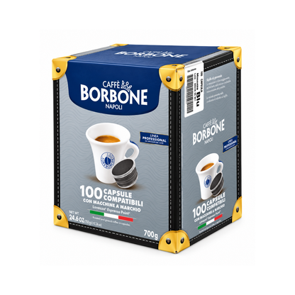 Caffè Borbone Blu Kapseln – kompatibel mit Lavazza Espresso Point Kaffeemaschinen (BO09)