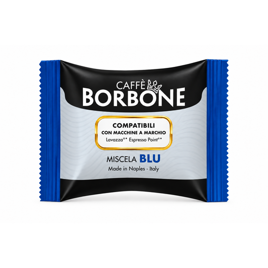Caffè Borbone Blu Kapseln – kompatibel mit Lavazza Espresso Point Kaffeemaschinen (BO09)