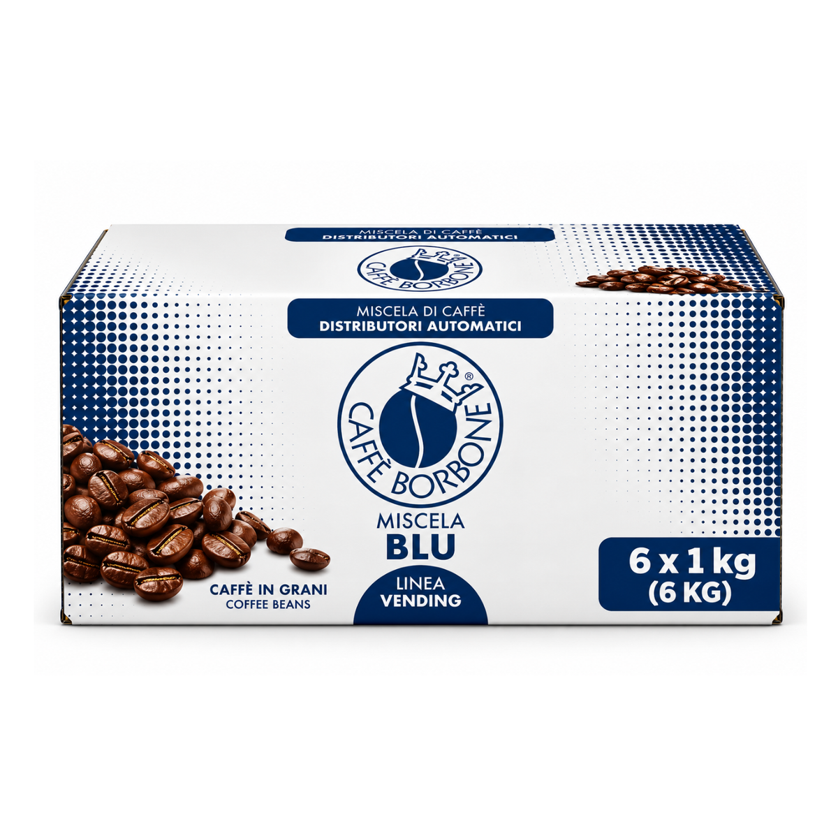 Miscela Blu BORBONE caffè in grani 1kg (GRBBLU006S)