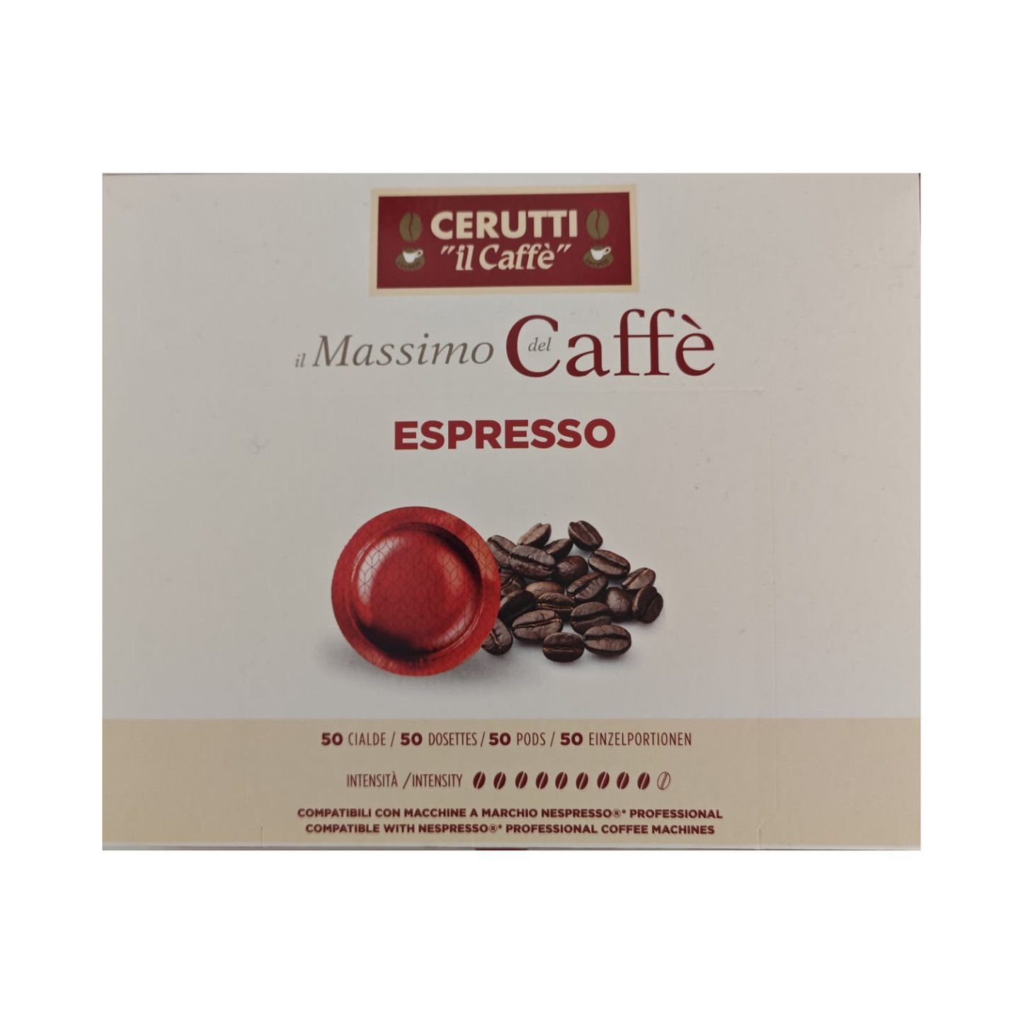 Cerruti Espresso Nespresso® Professional Pods bei Prima Tazza AG kaufen
